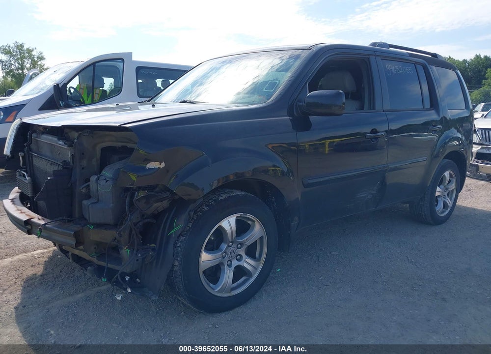 2012 HONDA PILOT EX-L VIN: 5FNYF4H71CB053225