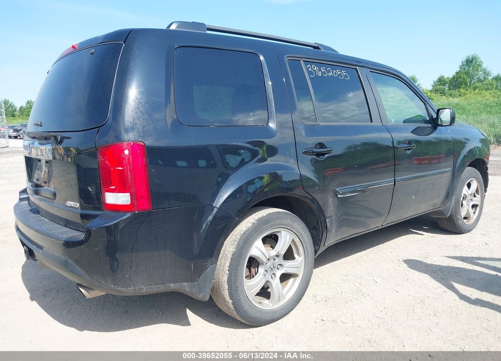 2012 HONDA PILOT EX-L VIN: 5FNYF4H71CB053225