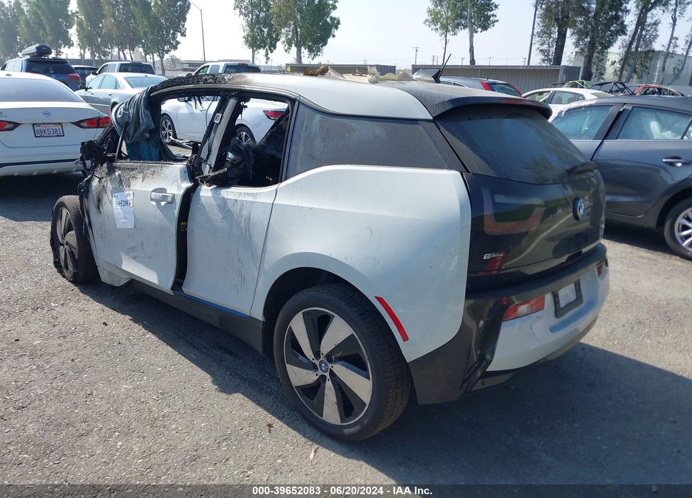 2017 BMW I3 94 AH W/RANGE EXTENDER VIN: WBY1Z8C37HV893523