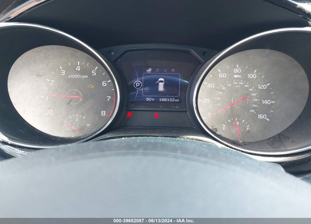2016 KIA SEDONA EX VIN: KNDMC5C12G6099499