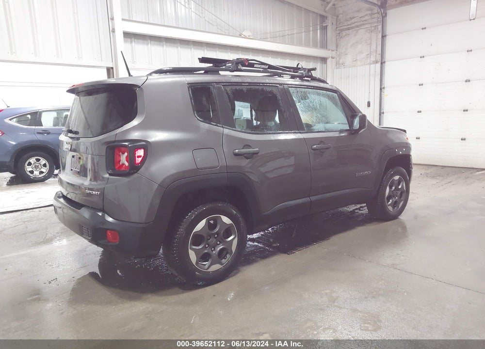 2017 JEEP RENEGADE SPORT 4X4 VIN: ZACCJBAB8HPG56216