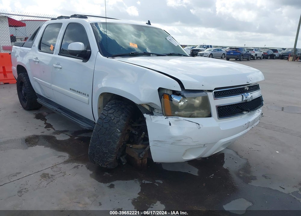 2007 CHEVROLET AVALANCHE 1500 LTZ VIN: 3GNEK12347G110611