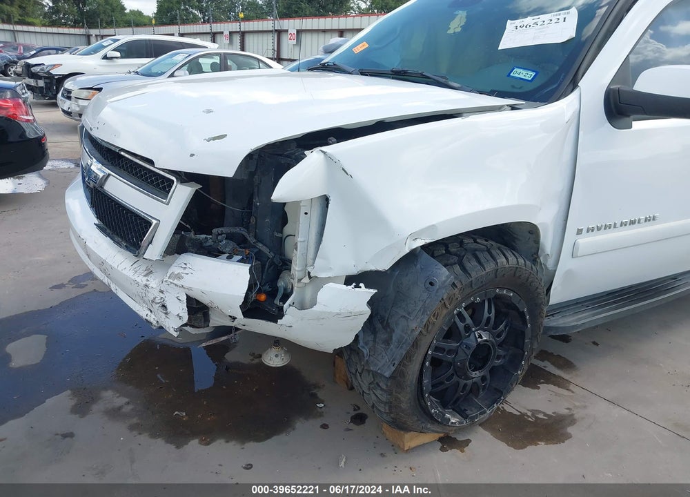 2007 CHEVROLET AVALANCHE 1500 LTZ VIN: 3GNEK12347G110611