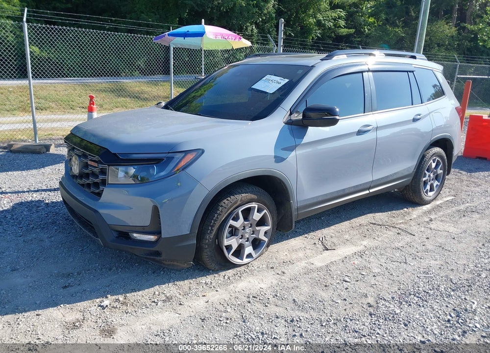 2022 HONDA PASSPORT AWD TRAILSPORT VIN: 5FNYF8H66NB001414
