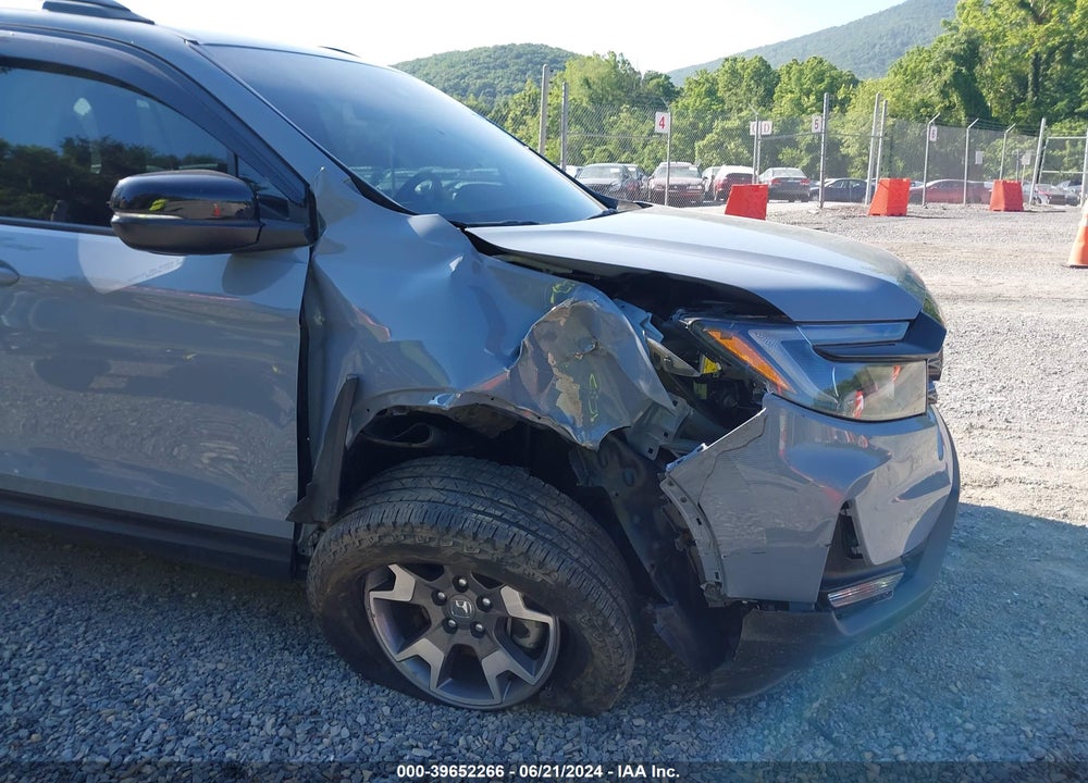 2022 HONDA PASSPORT AWD TRAILSPORT VIN: 5FNYF8H66NB001414