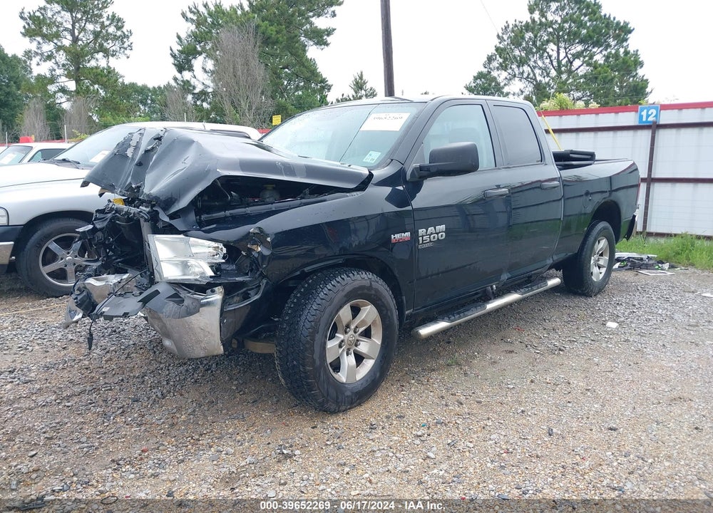 2019 RAM 1500 CLASSIC TRADESMAN QUAD CAB 4X2 6'4 BOX VIN: 1C6RR6FT9KS616795