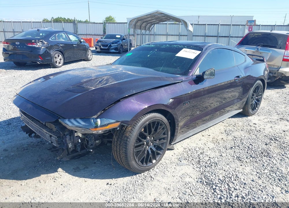 2022 FORD MUSTANG GT FASTBACK VIN: 1FA6P8CF5N5138122