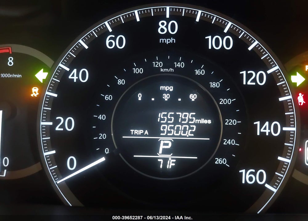 2013 HONDA ACCORD EX-L VIN: 1HGCR2F8XDA057125