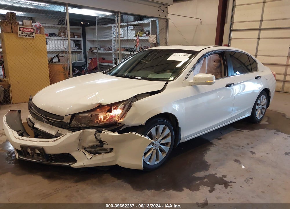 2013 HONDA ACCORD EX-L VIN: 1HGCR2F8XDA057125