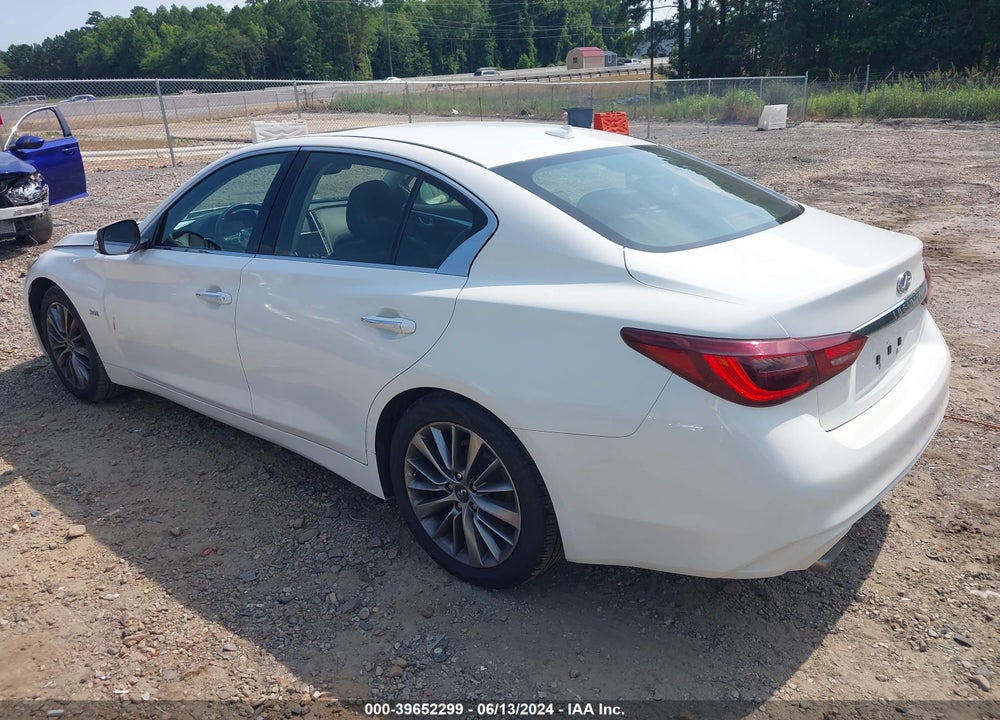 2018 INFINITI Q50 3.0T LUXE VIN: JN1EV7AP5JM591614