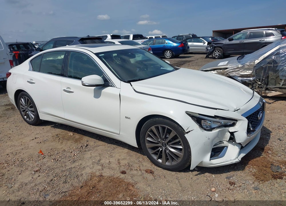 2018 INFINITI Q50 3.0T LUXE VIN: JN1EV7AP5JM591614
