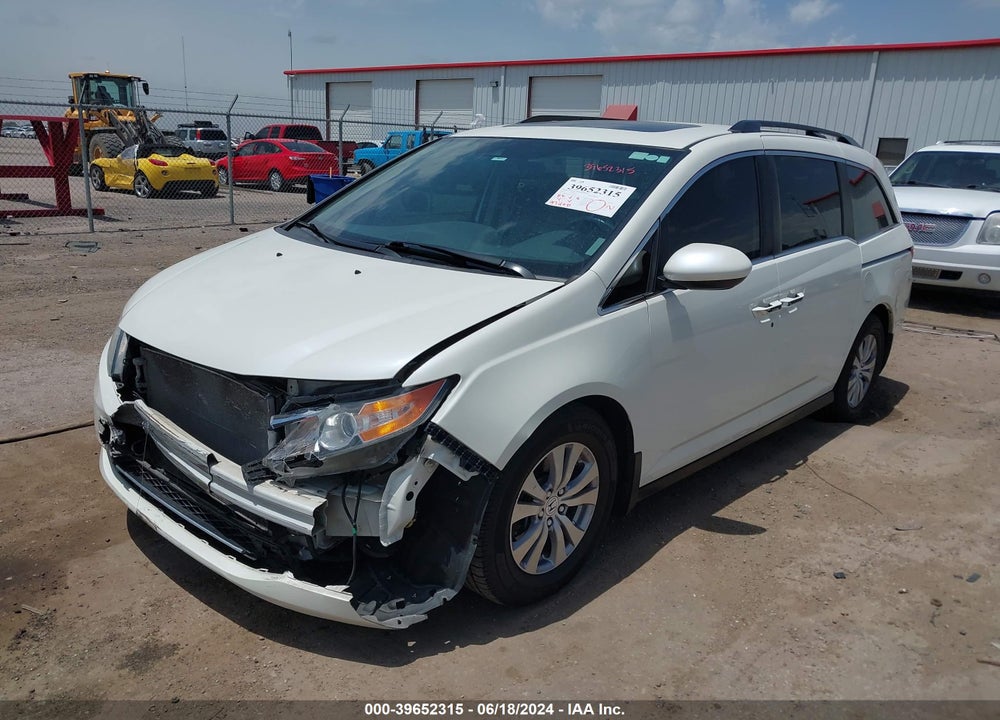 2016 HONDA ODYSSEY EX-L VIN: 5FNRL5H60GB076477
