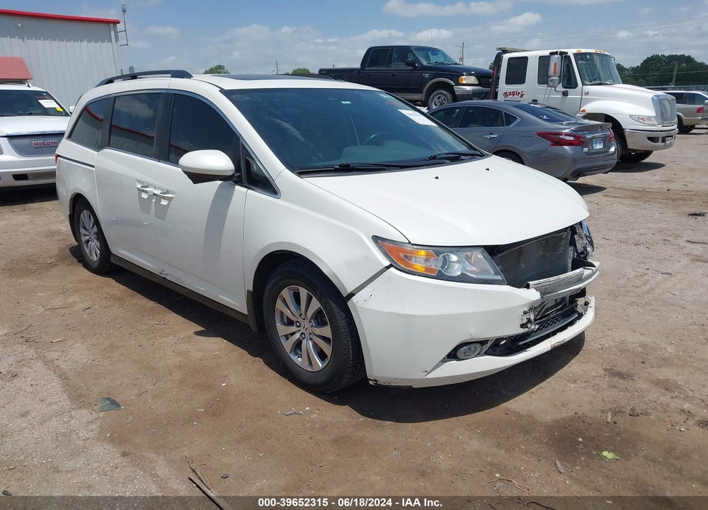 2016 HONDA ODYSSEY EX-L VIN: 5FNRL5H60GB076477