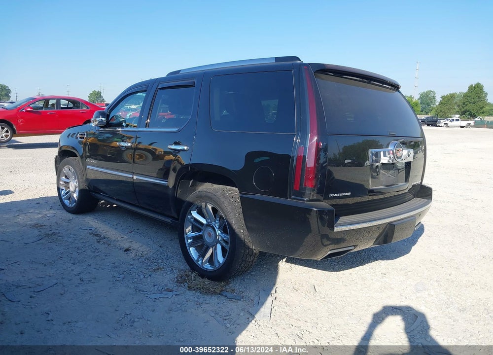 2013 CADILLAC ESCALADE PLATINUM EDITION VIN: 1GYS4DEF4DR255277