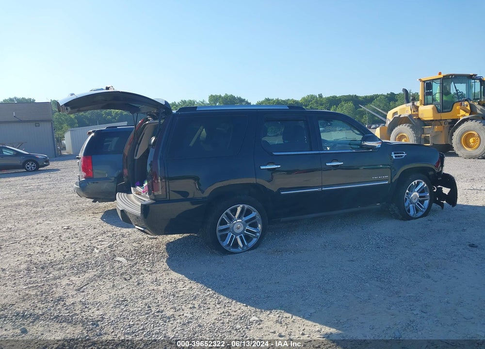2013 CADILLAC ESCALADE PLATINUM EDITION VIN: 1GYS4DEF4DR255277
