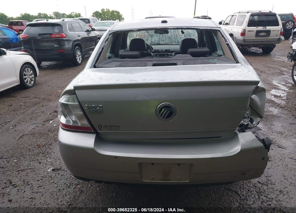 2009 MERCURY SABLE PREMIER VIN: 1MEHM42W19G619774