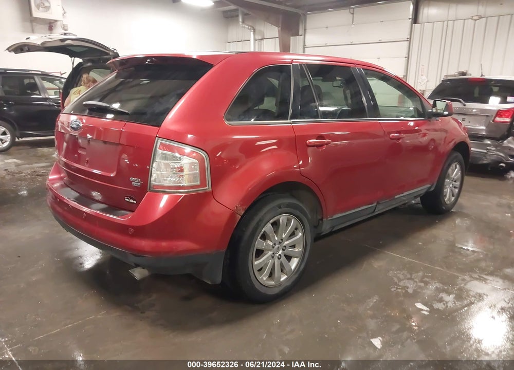 2007 FORD EDGE SEL PLUS VIN: 2FMDK49C77BB45735