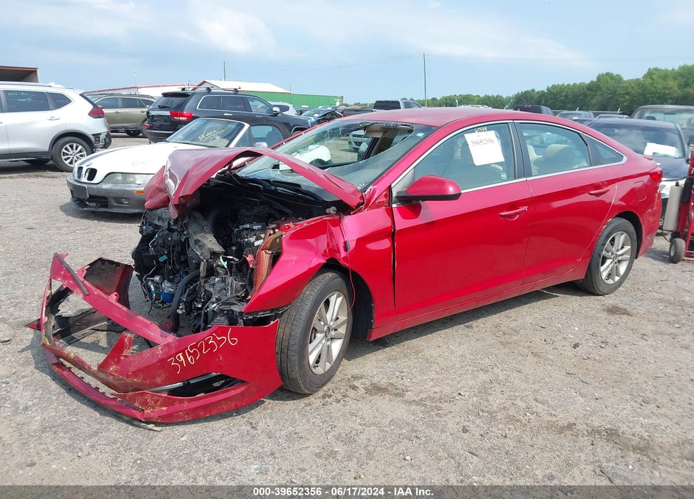 2017 HYUNDAI SONATA SE VIN: 5NPE24AF5HH545149