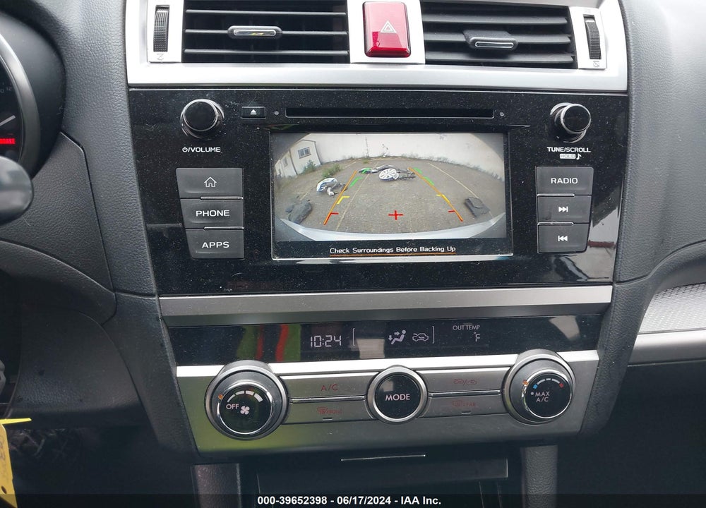 2019 SUBARU OUTBACK 2.5I VIN: 4S4BSABC3K3363485