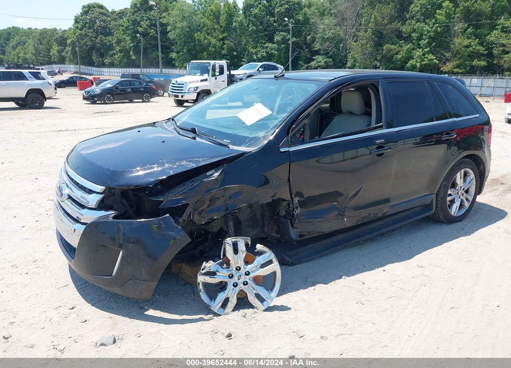 2012 FORD EDGE LIMITED VIN: 2FMDK3K91CBA25657