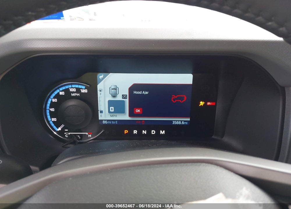 2024 FORD BRONCO BIG BEND VIN: 1FMDE7BHXRLA05969