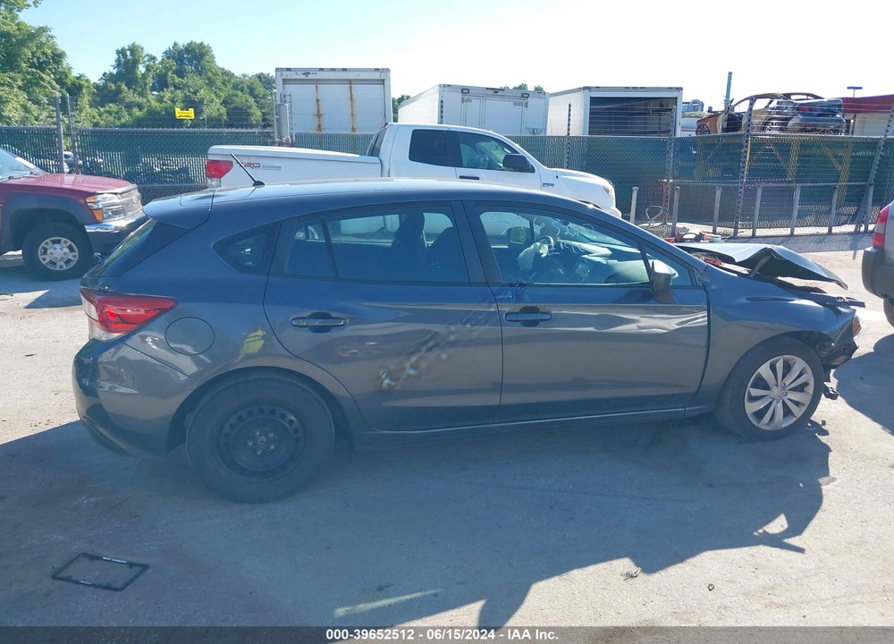 2018 SUBARU IMPREZA 2.0I VIN: 4S3GTAA67J3740482
