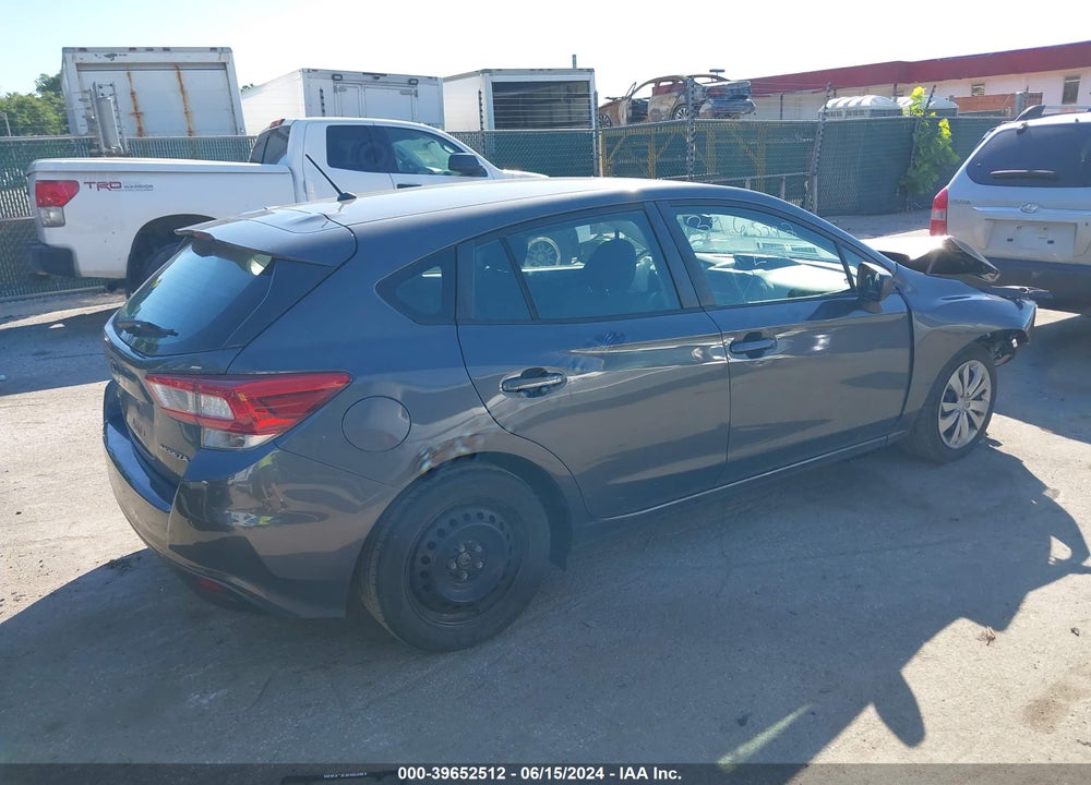 2018 SUBARU IMPREZA 2.0I VIN: 4S3GTAA67J3740482