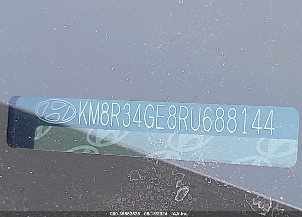 2024 HYUNDAI PALISADE XRT VIN: KM8R34GE8RU688144
