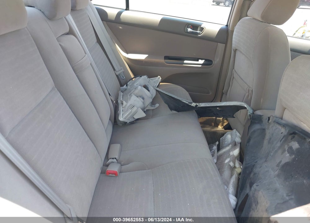 2005 TOYOTA CAMRY LE V6 VIN: 4T1BF30K85U595430