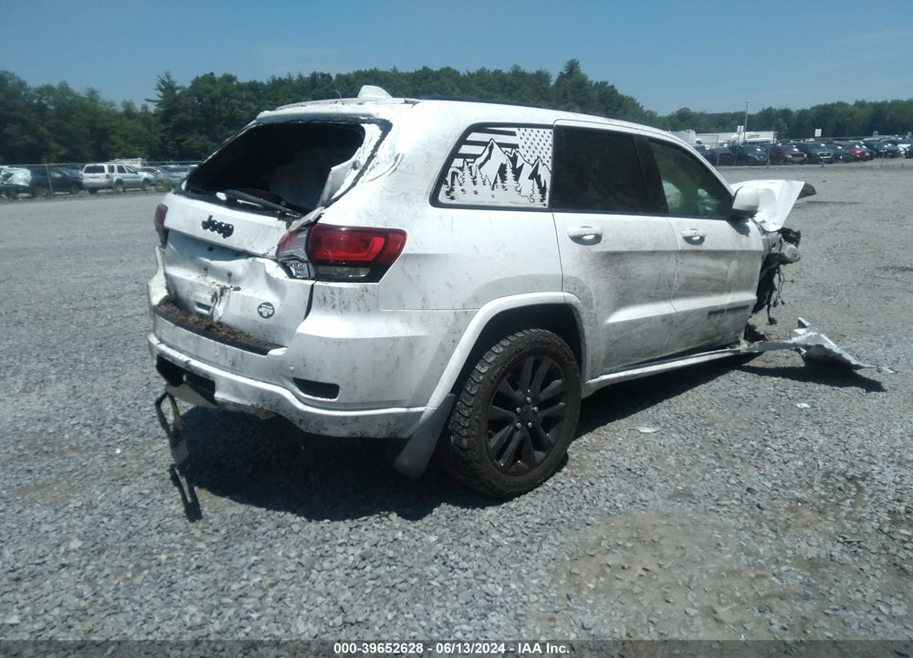 2017 JEEP GRAND CHEROKEE ALTITUDE 4X4 VIN: 1C4RJFAG9HC922134