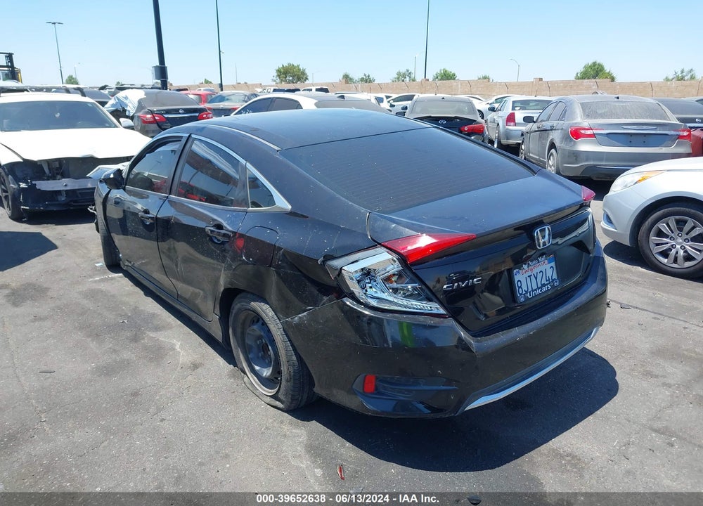 2019 HONDA CIVIC LX VIN: 2HGFC2F67KH533908