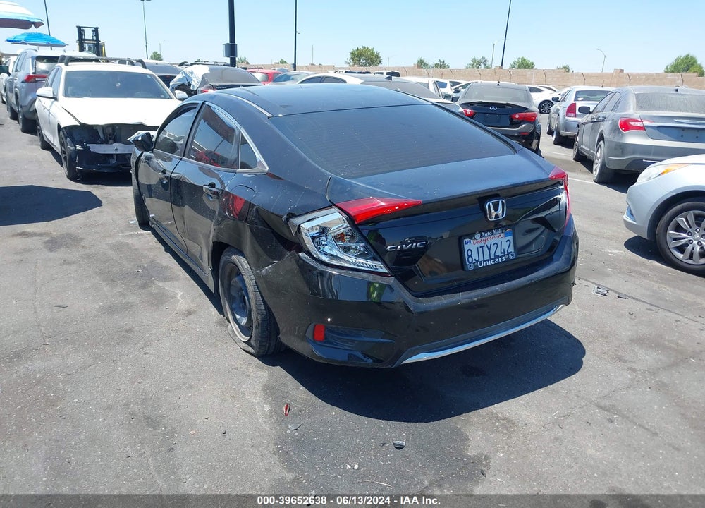 2019 HONDA CIVIC LX VIN: 2HGFC2F67KH533908