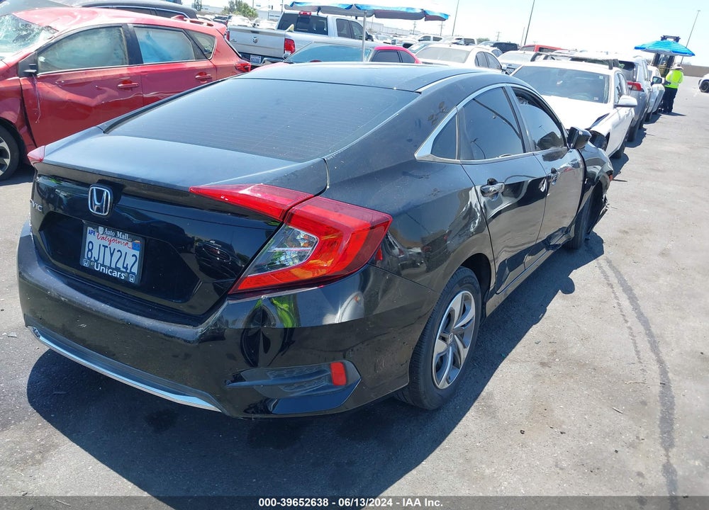 2019 HONDA CIVIC LX VIN: 2HGFC2F67KH533908