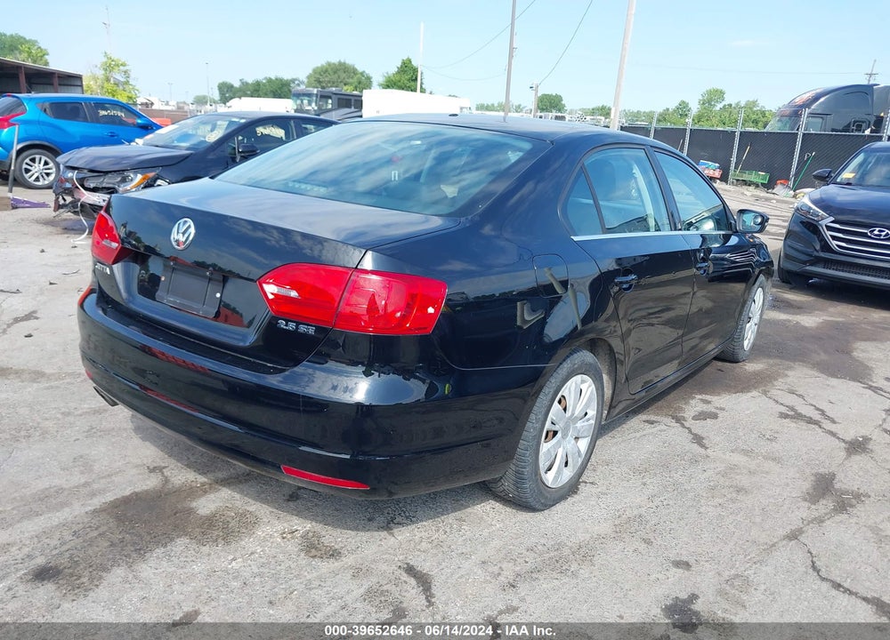 2013 VOLKSWAGEN JETTA 2.5L SE VIN: 3VWDX7AJ6DM311283