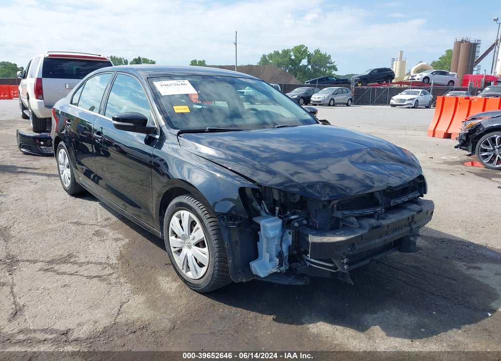 2013 VOLKSWAGEN JETTA 2.5L SE VIN: 3VWDX7AJ6DM311283