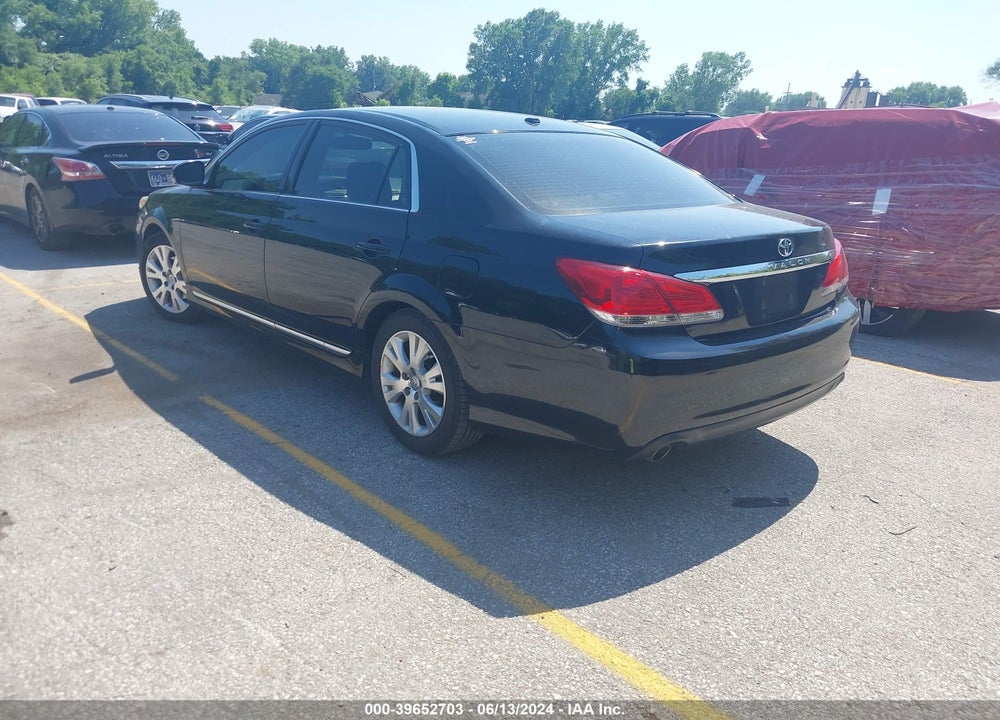 2011 TOYOTA AVALON VIN: 4T1BK3DB4BU419945