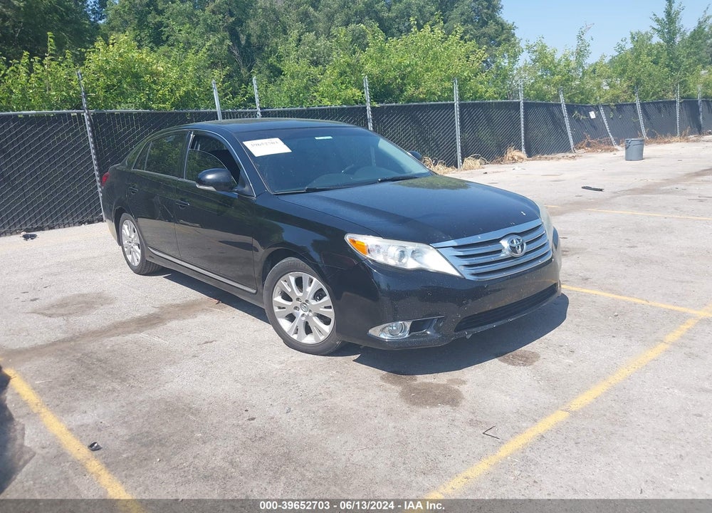 2011 TOYOTA AVALON VIN: 4T1BK3DB4BU419945