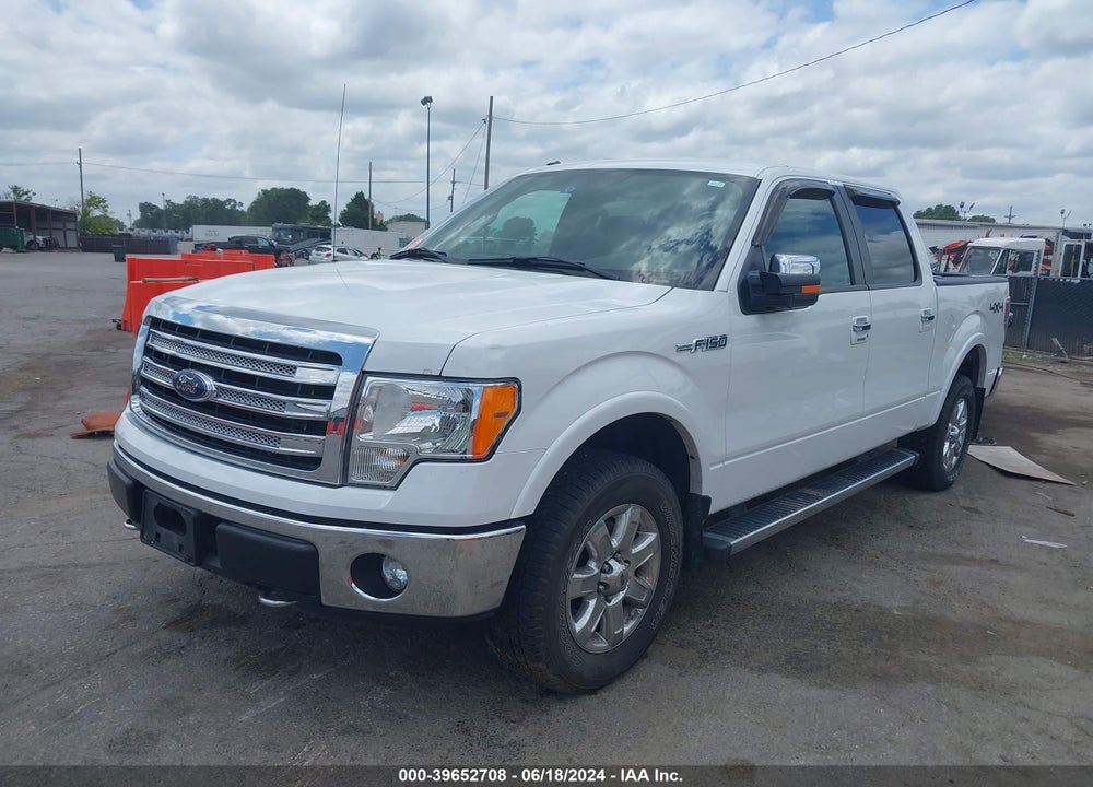 2013 FORD F-150 LARIAT VIN: 1FTFW1EF2DKF78820