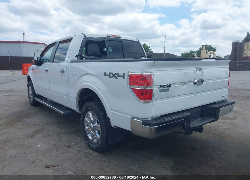 2013 FORD F-150 LARIAT VIN: 1FTFW1EF2DKF78820