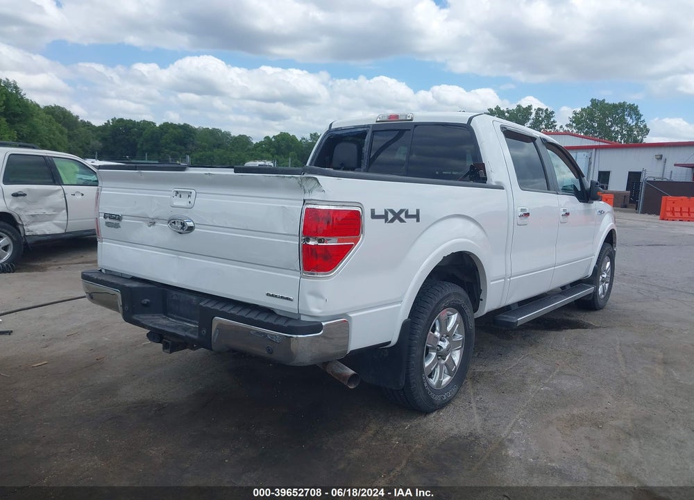 2013 FORD F-150 LARIAT VIN: 1FTFW1EF2DKF78820