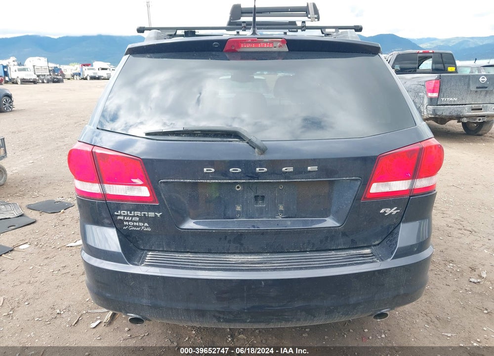2011 DODGE JOURNEY R/T VIN: 3D4PH6FG6BT511087