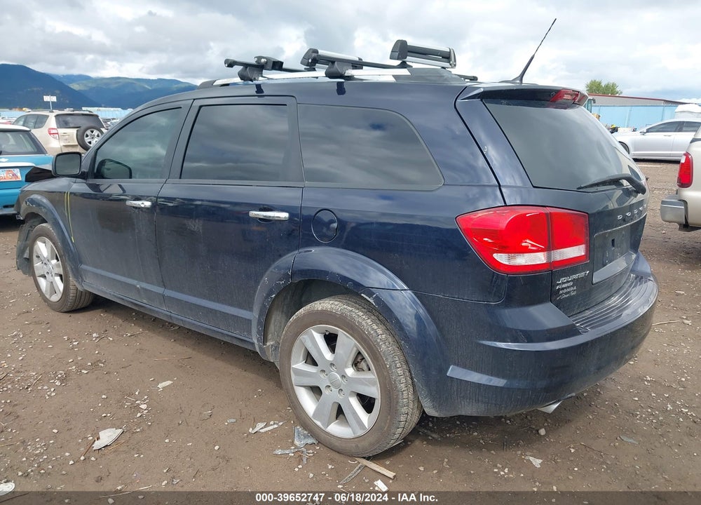 2011 DODGE JOURNEY R/T VIN: 3D4PH6FG6BT511087