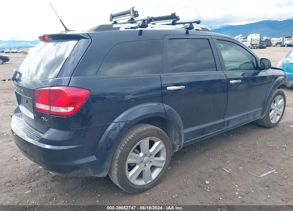 2011 DODGE JOURNEY R/T VIN: 3D4PH6FG6BT511087