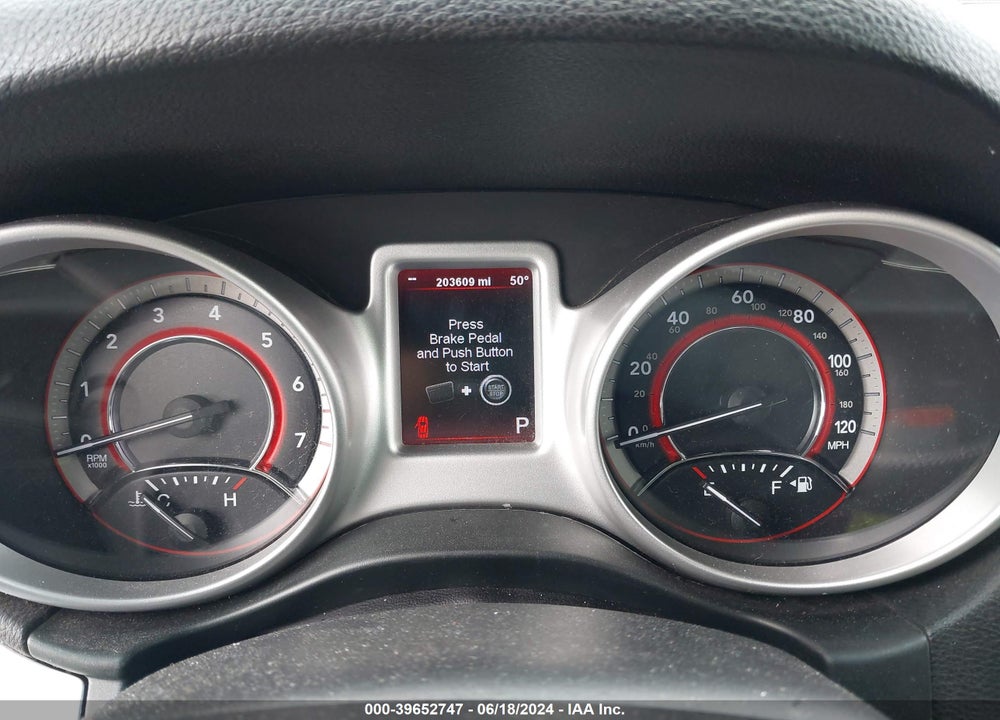 2011 DODGE JOURNEY R/T VIN: 3D4PH6FG6BT511087