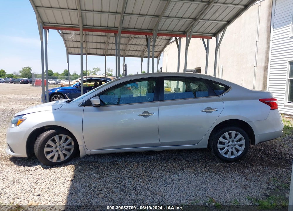 2017 NISSAN SENTRA SV VIN: 3N1AB7AP9HY237464