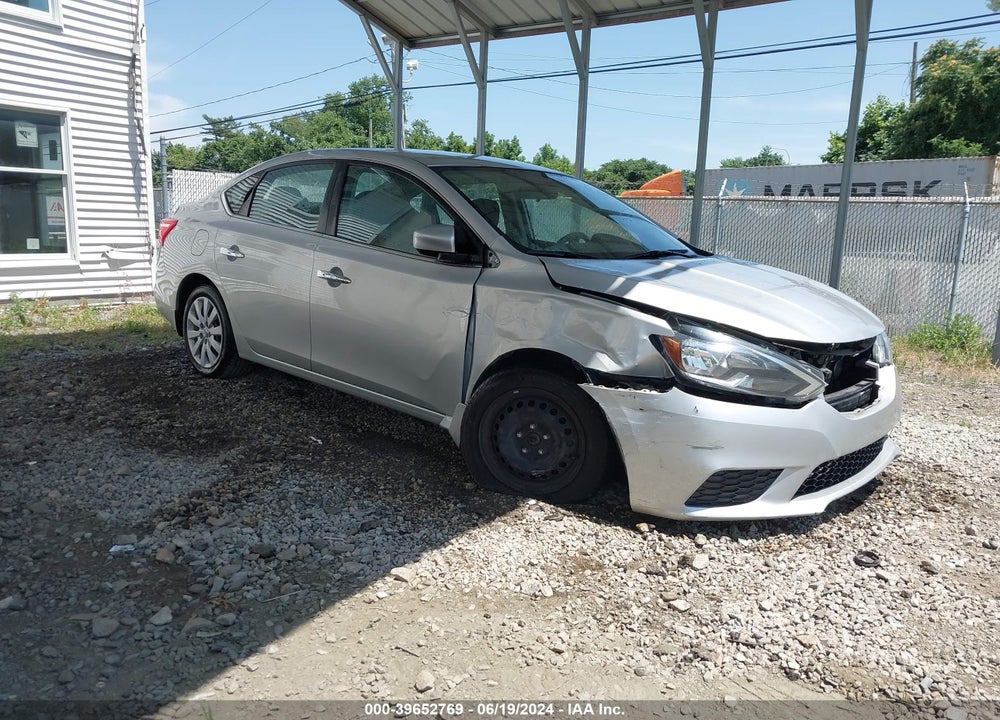 2017 NISSAN SENTRA SV VIN: 3N1AB7AP9HY237464