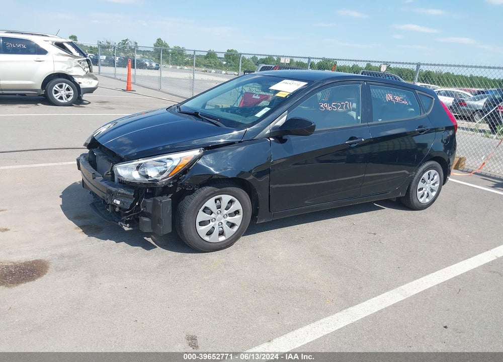 2017 HYUNDAI ACCENT SE VIN: KMHCT5AE7HU311808