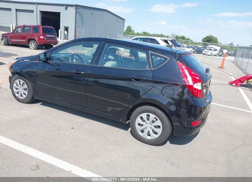 2017 HYUNDAI ACCENT SE VIN: KMHCT5AE7HU311808