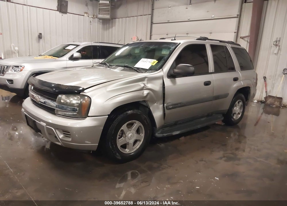 2004 CHEVROLET TRAILBLAZER LS VIN: 1GNDT13S642154287