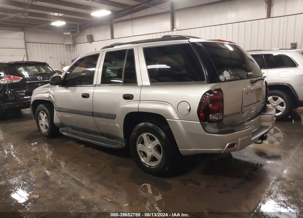 2004 CHEVROLET TRAILBLAZER LS VIN: 1GNDT13S642154287